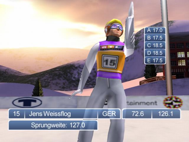 RTL Ski Springen: Herausforderung 2001 - screenshot 13