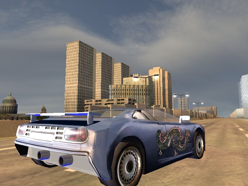 Shanghai Street Racer - screenshot 1