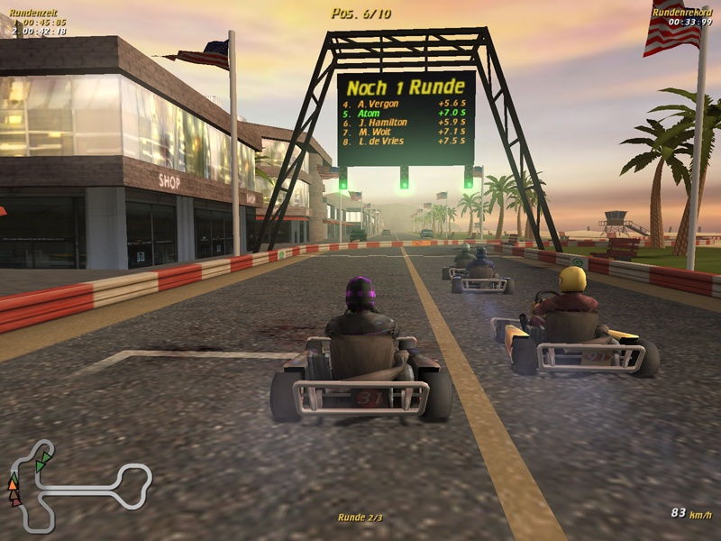 Michael Schumacher World Tour KART 2004 - screenshot 1