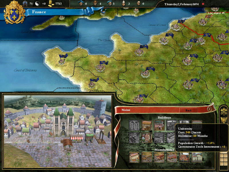 Europa Universalis 3 - screenshot 17