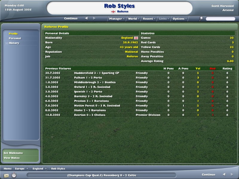 Football Manager 2006 - screenshot 48