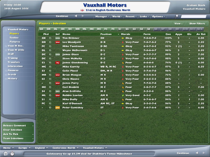 Football Manager 2006 - screenshot 37