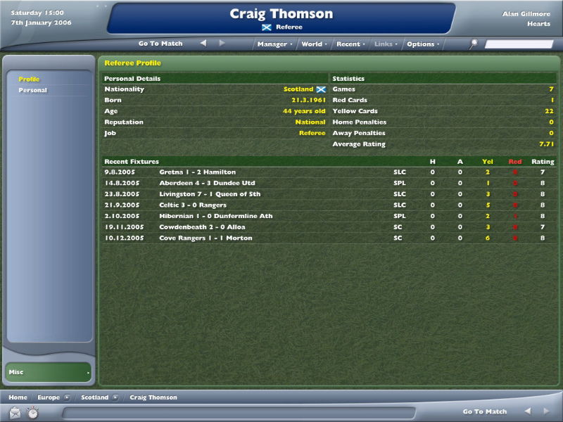 Football Manager 2006 - screenshot 27