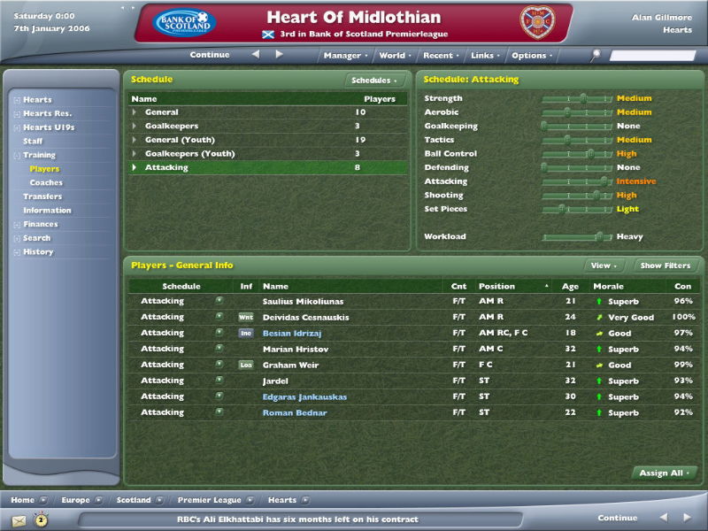 Football Manager 2006 - screenshot 18