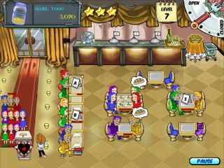 Diner Dash - screenshot 1