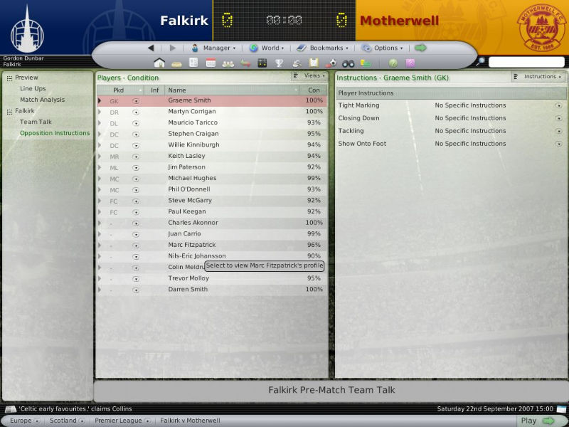 Football Manager 2008 - screenshot 27