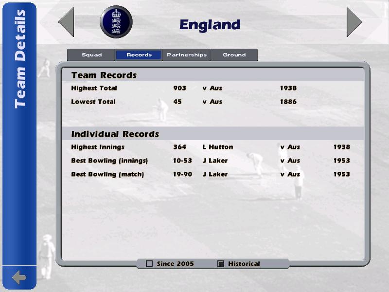 International Cricket Captain: Ashes Year 2005 - screenshot 19