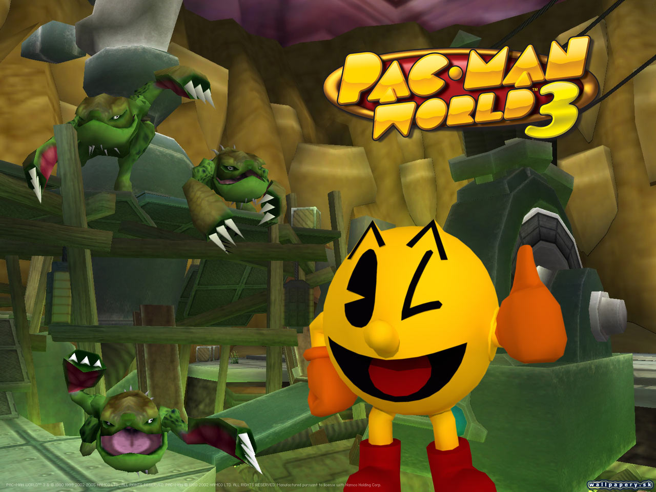 Pac-Man World 3 - wallpaper 2