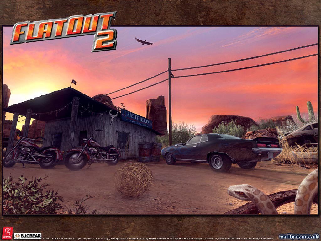 FlatOut 2 - wallpaper 4