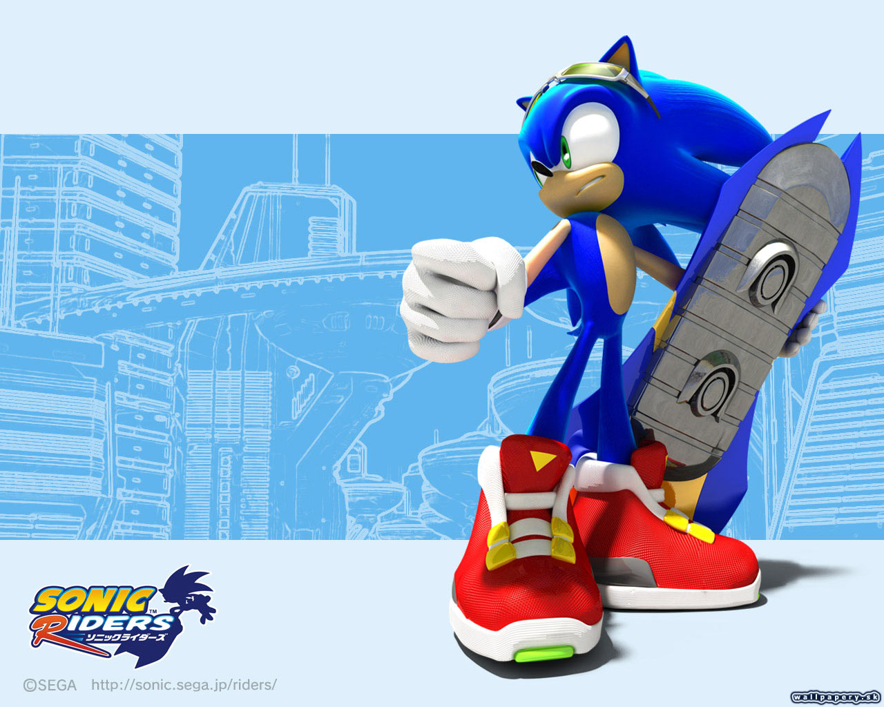 Sonic Riders - wallpaper 1