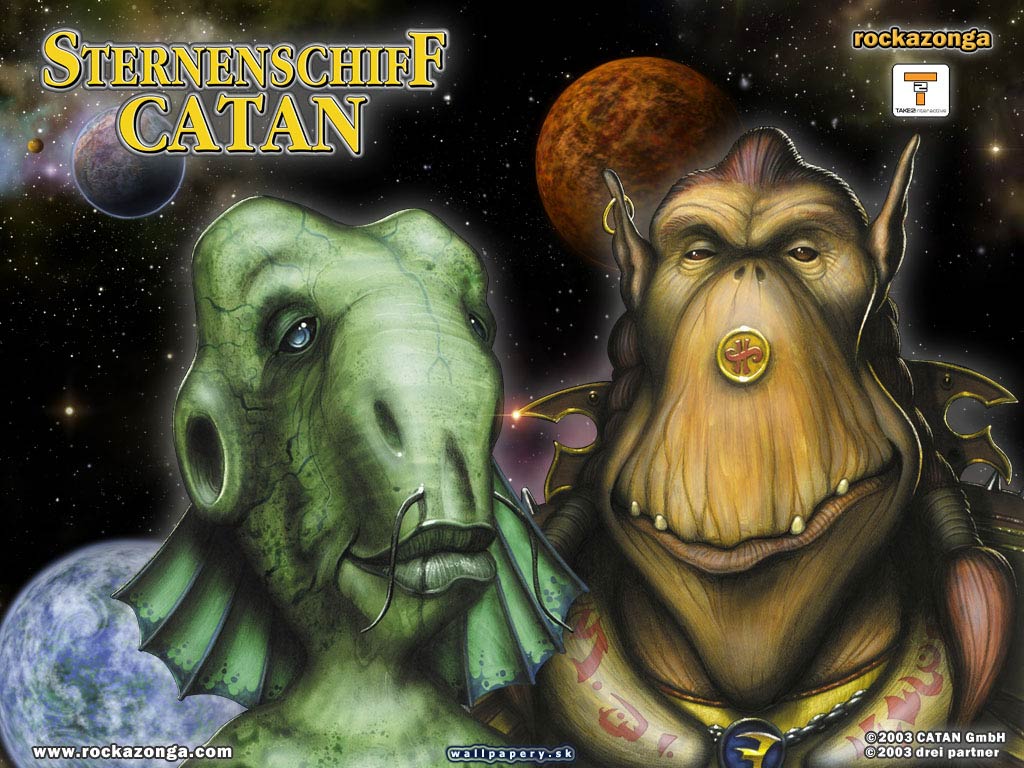 Sternenschiff Catan - wallpaper 2