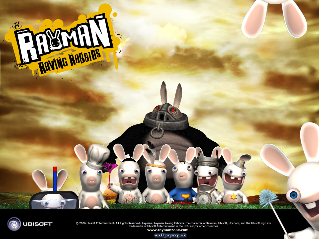 Rayman Raving Rabbids - wallpaper 3