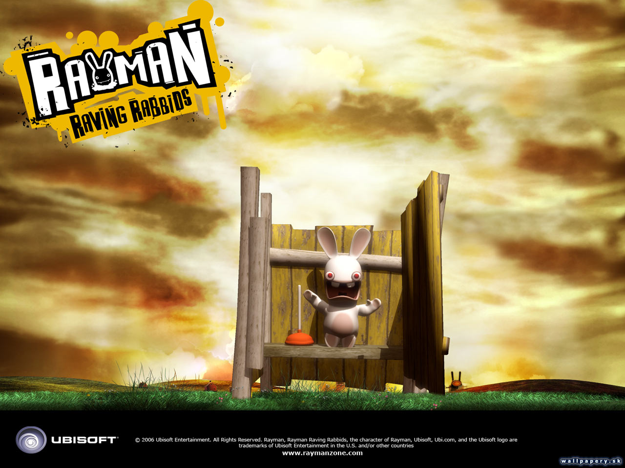 Rayman Raving Rabbids - wallpaper 4