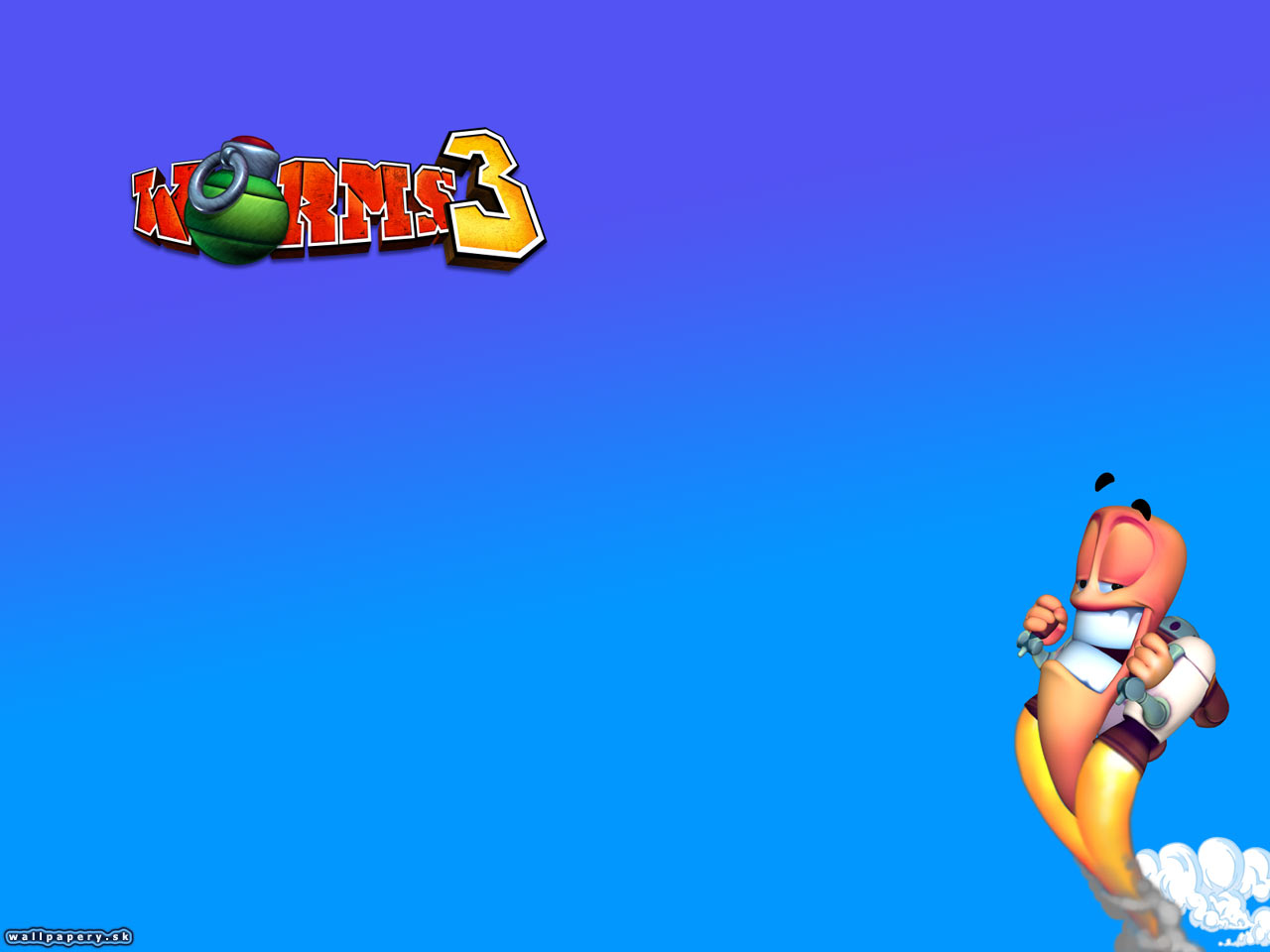 Worms 3D - wallpaper 1