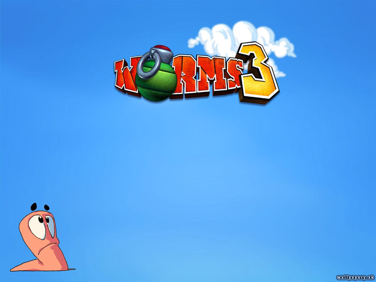 Worms 3D - wallpaper 3