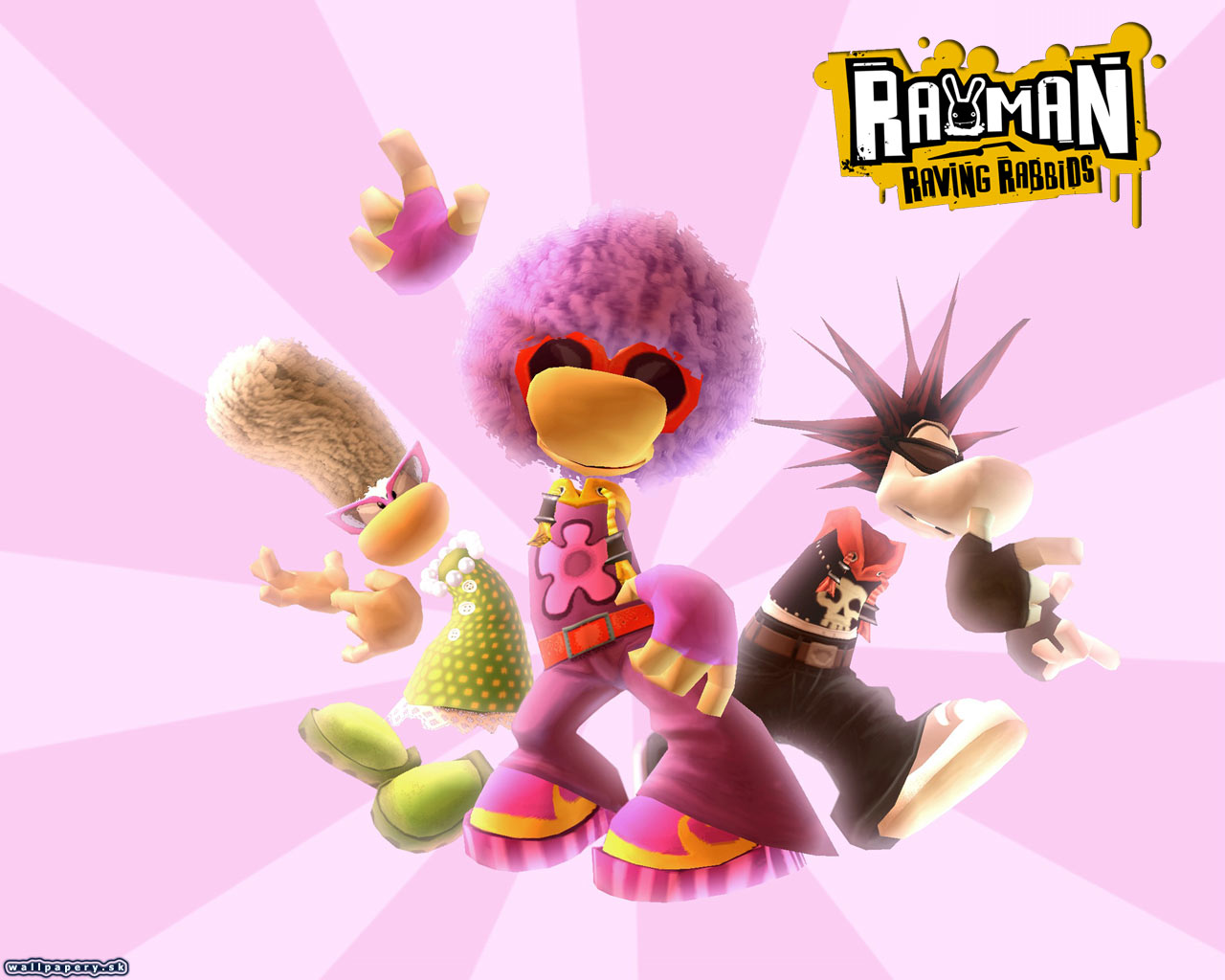 Rayman Raving Rabbids - wallpaper 12