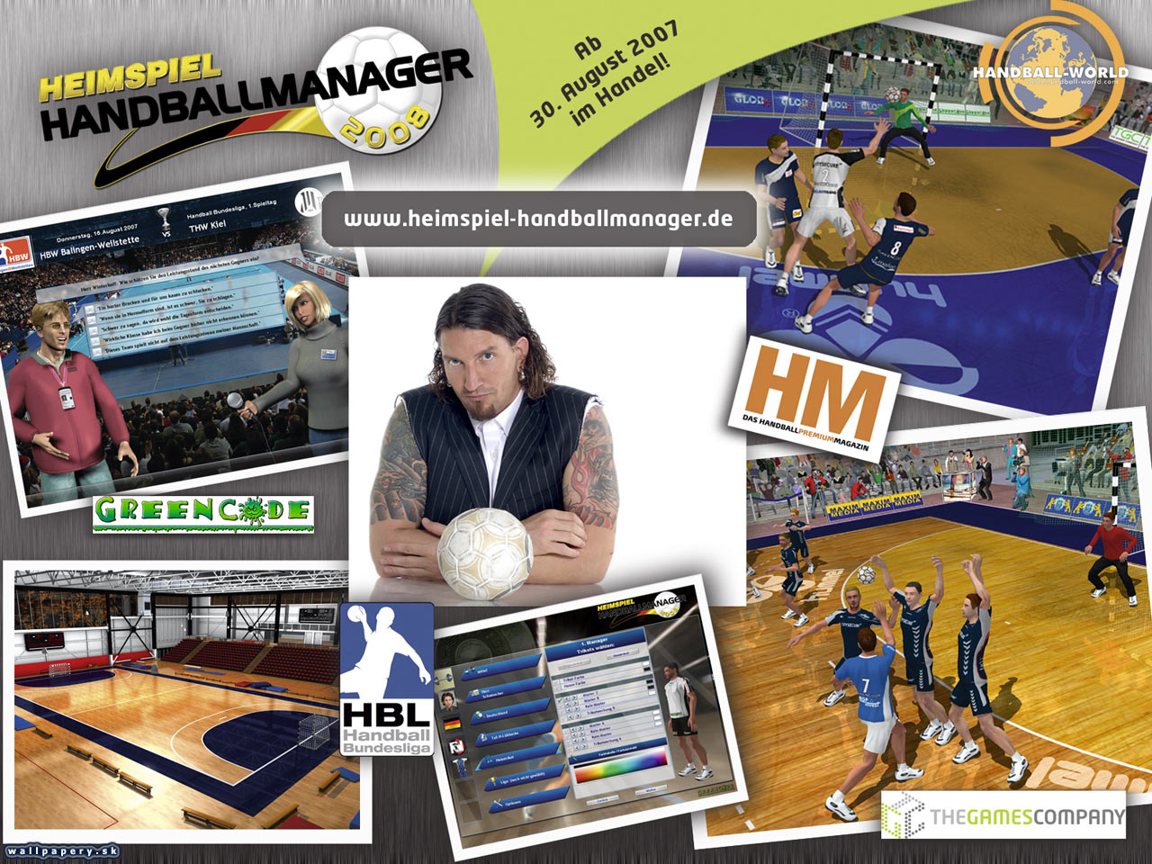 Handball Manager 2008 - wallpaper 4