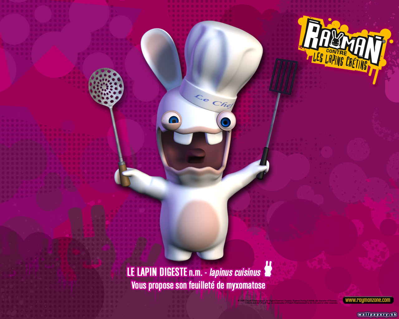 Rayman Raving Rabbids - wallpaper 17