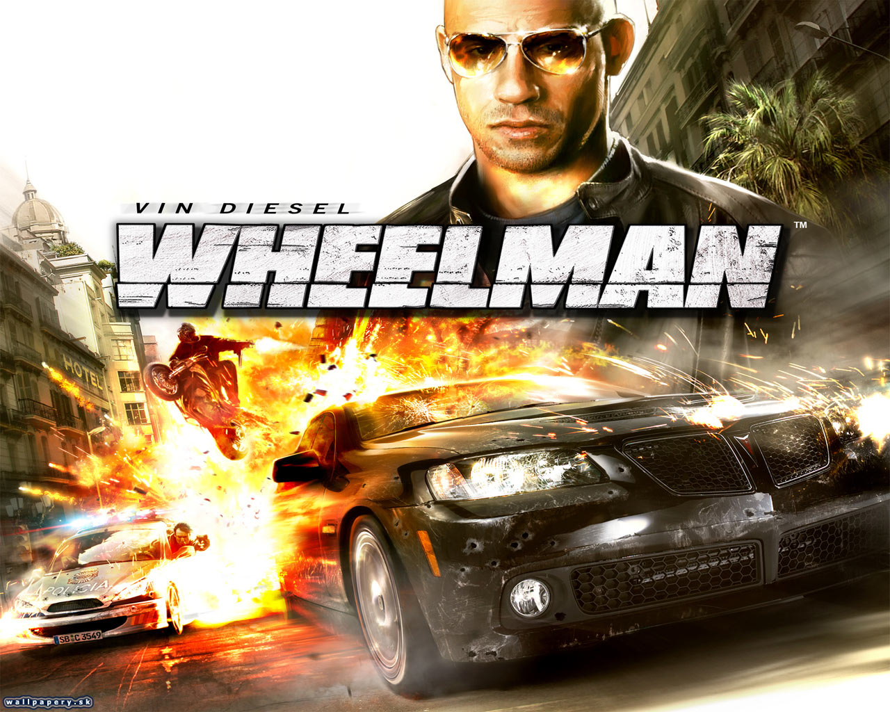 Wheelman - wallpaper 2