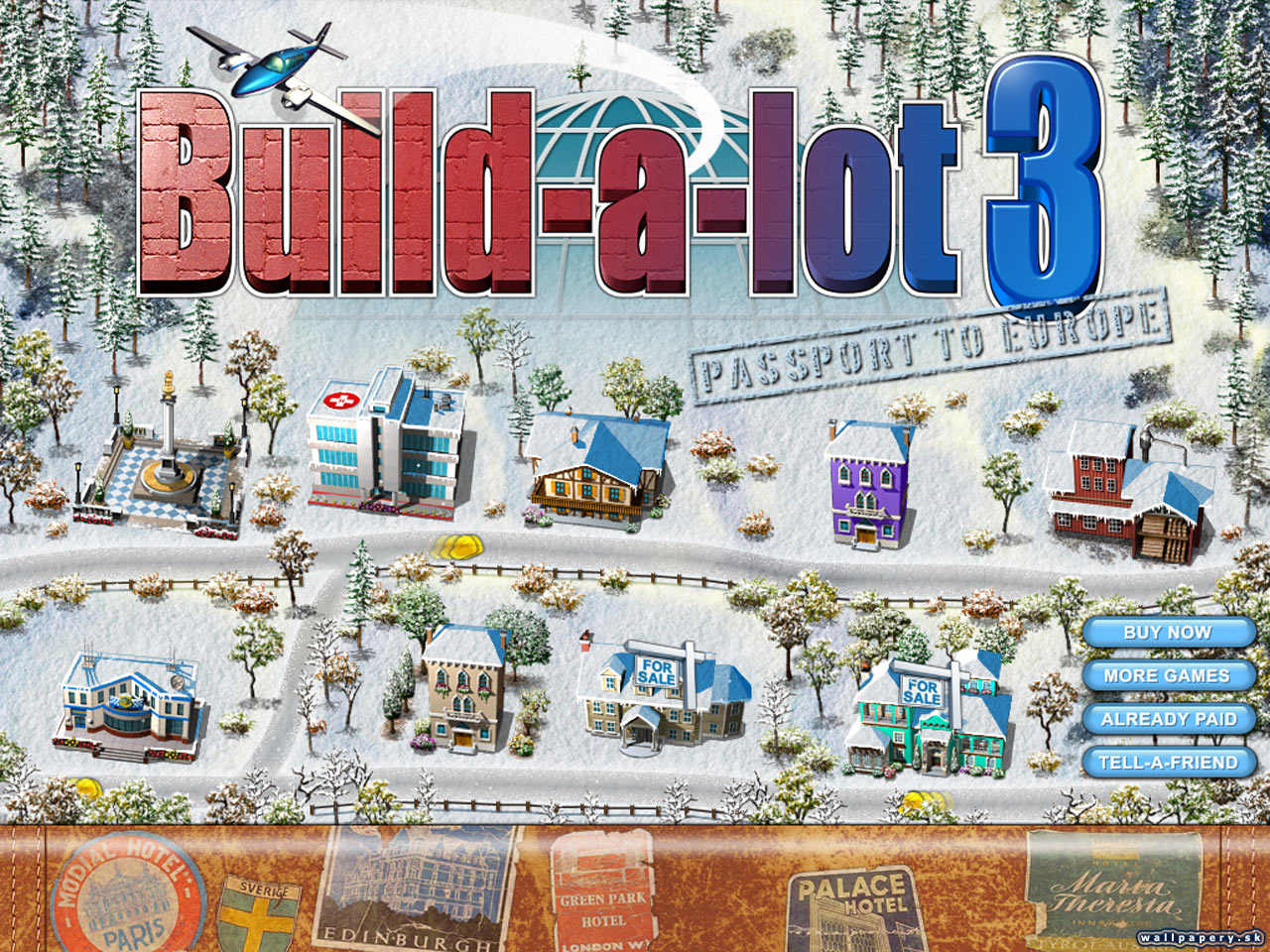 Build-a-lot 3: Passport to Europe - wallpaper 1