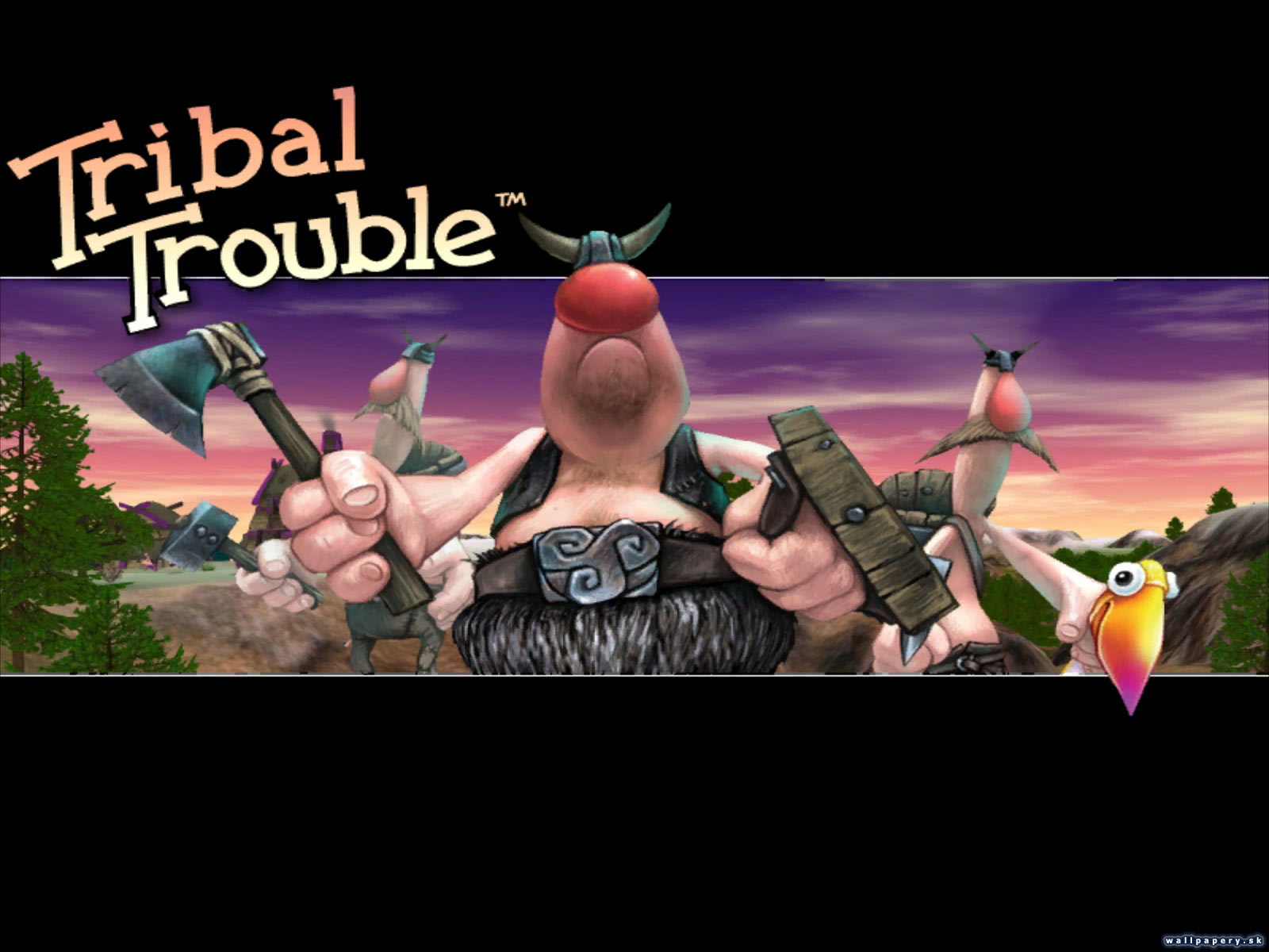 Tribal Trouble - wallpaper 1