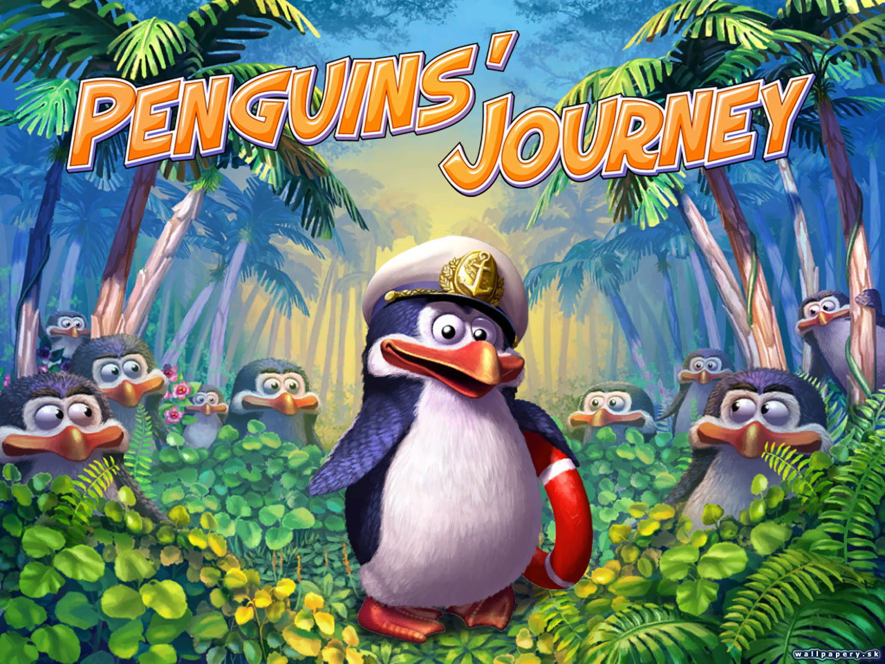 Penguins' Journey - wallpaper 1