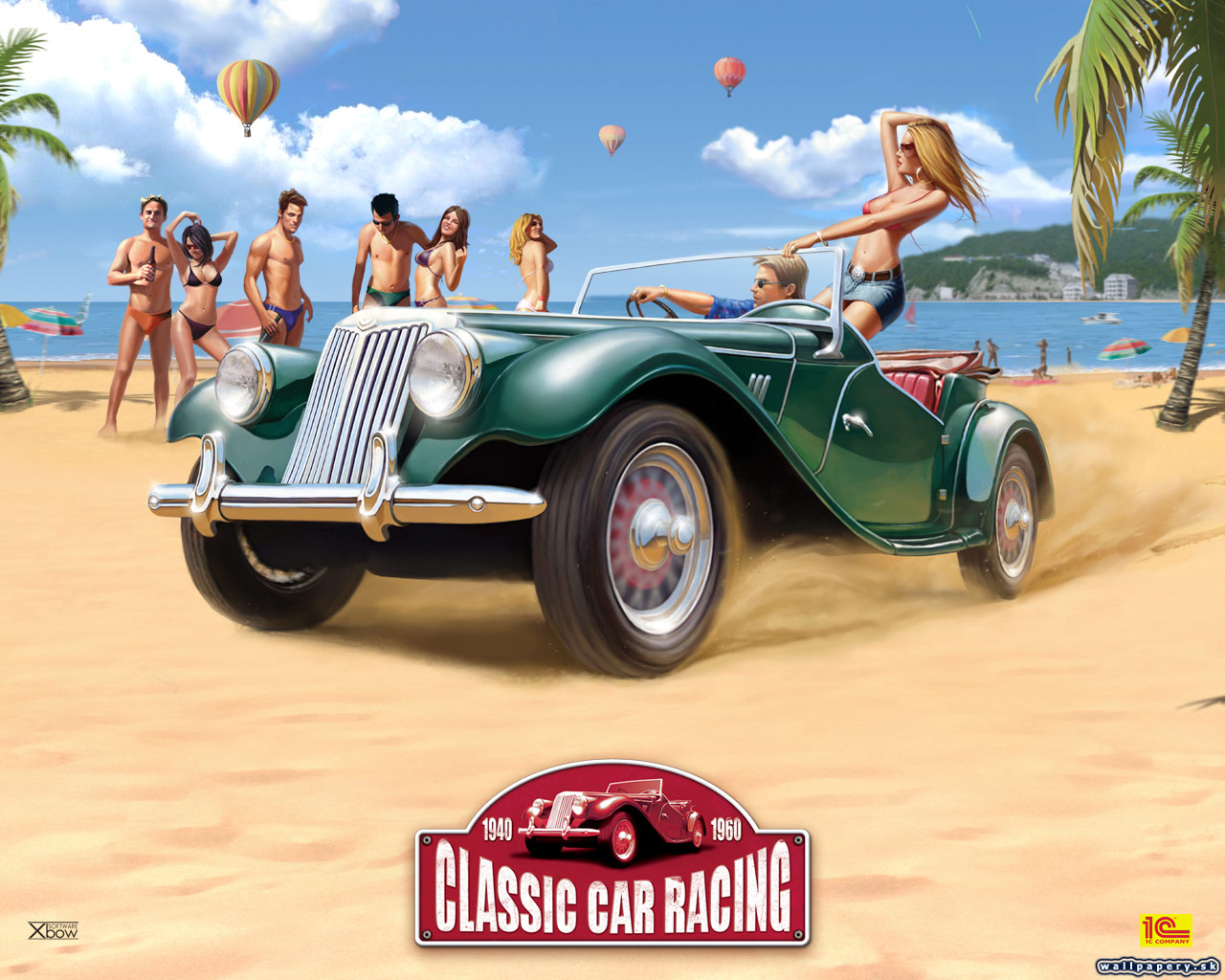 Classic Car Racing - wallpaper 1