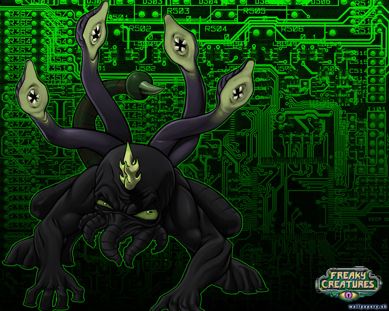 Freaky Creatures - wallpaper 2