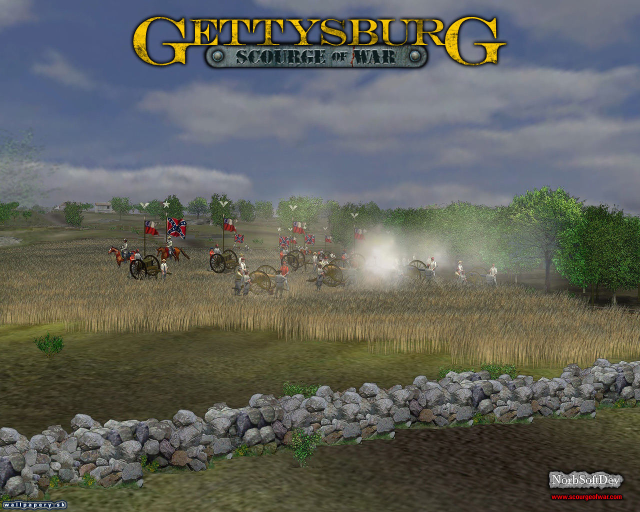 Scourge of War: Gettysburg - wallpaper 22