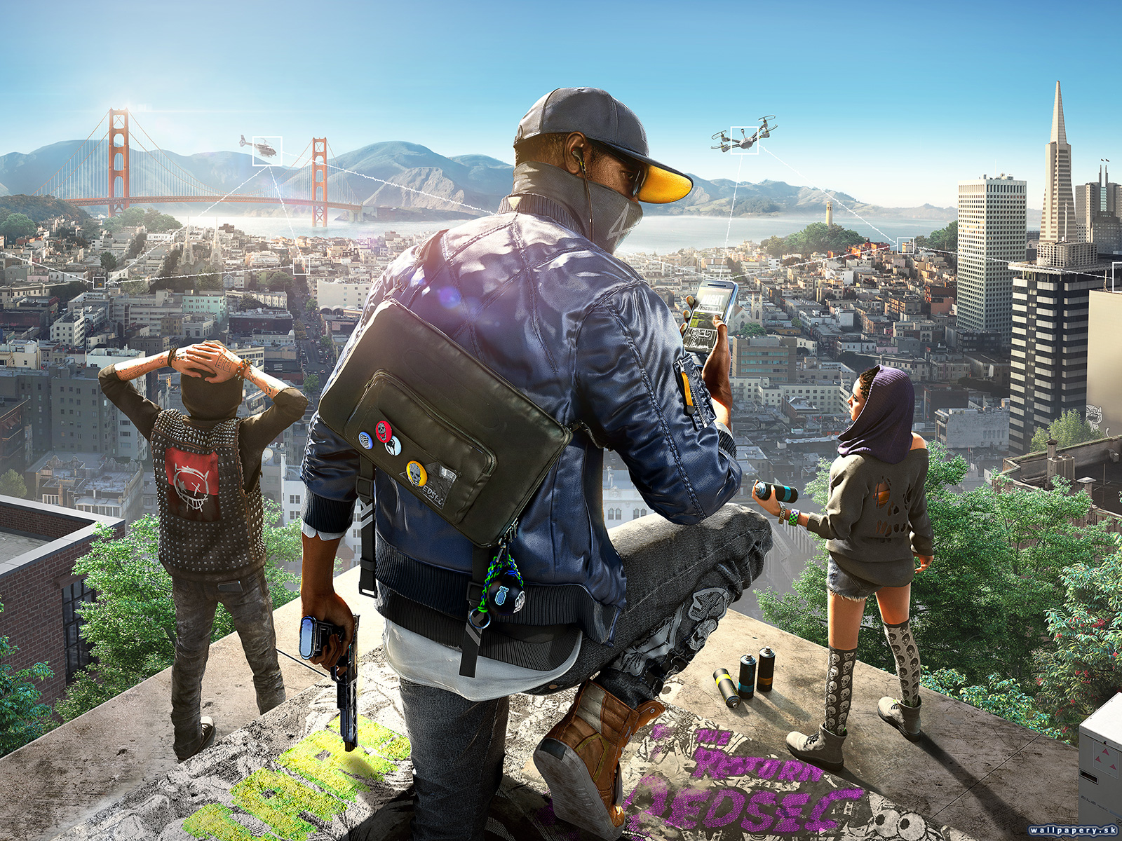 Watch Dogs 2 - wallpaper 7