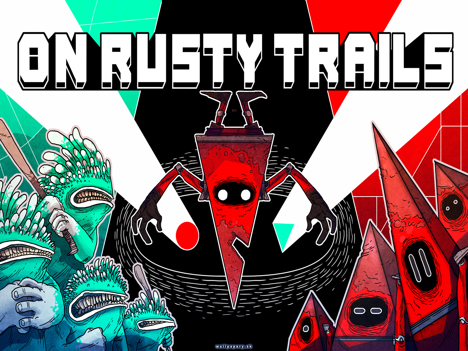 On Rusty Trails - wallpaper 1