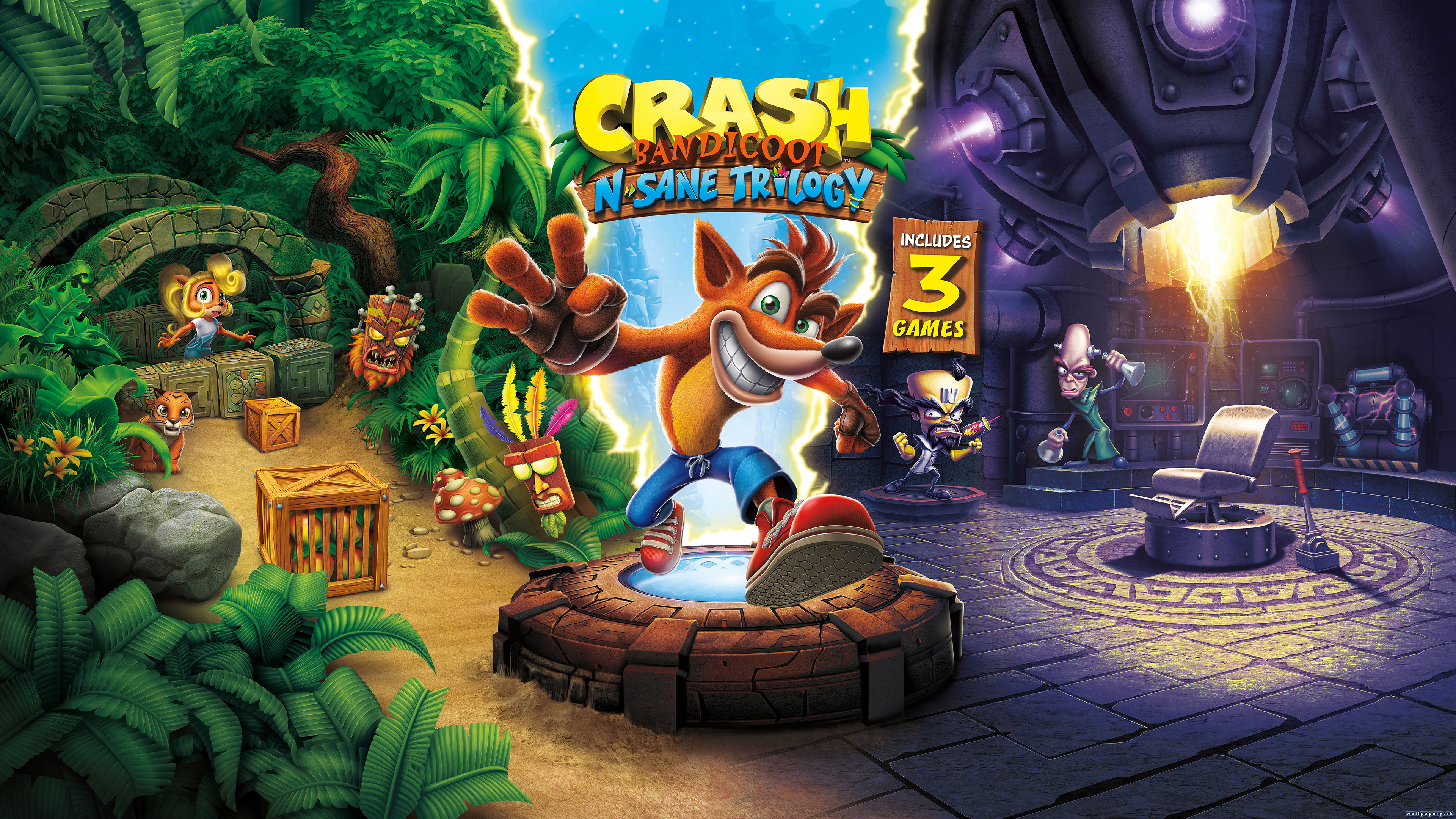 Crash Bandicoot N. Sane Trilogy - wallpaper 1