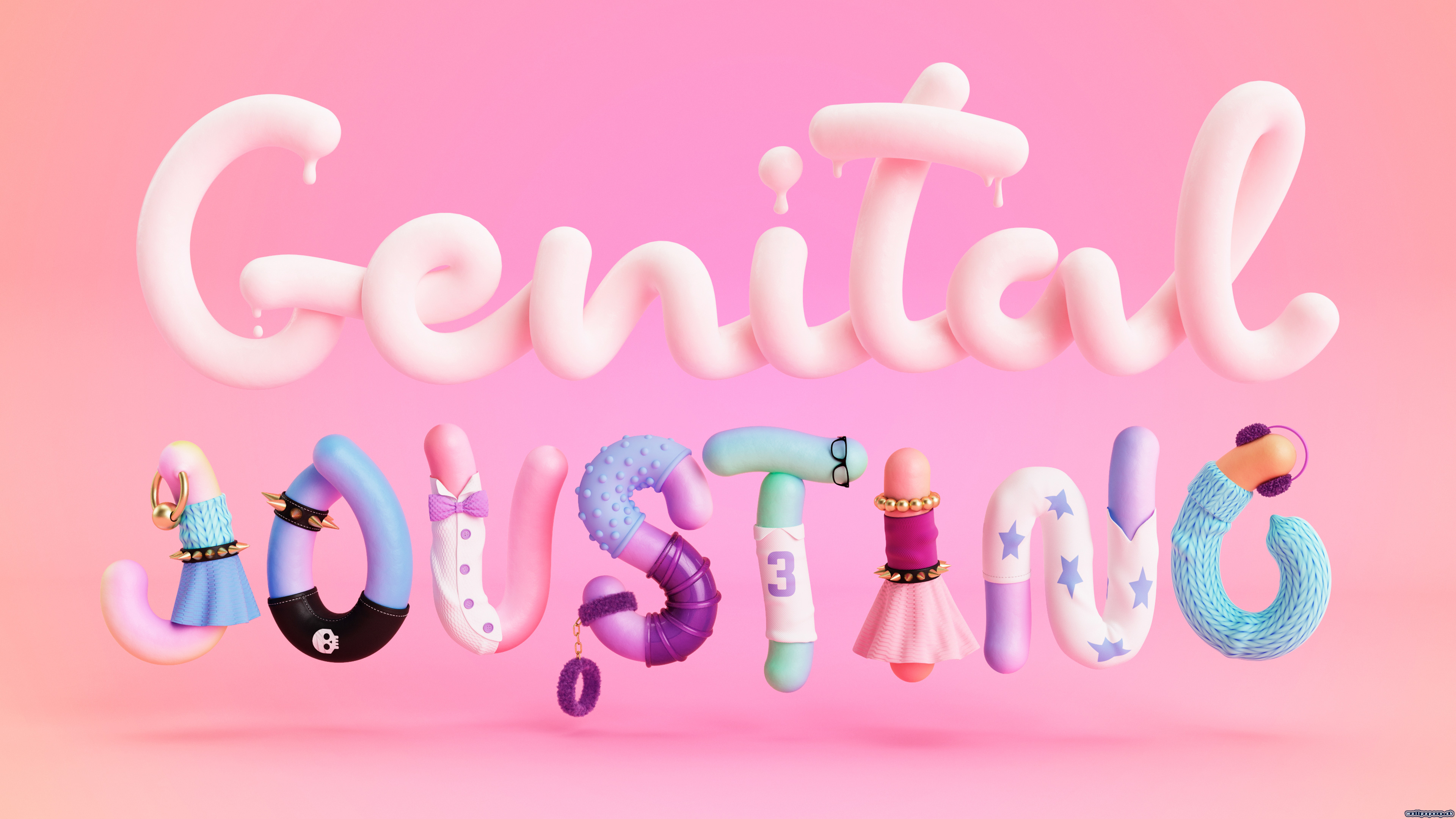 Genital Jousting - wallpaper 1