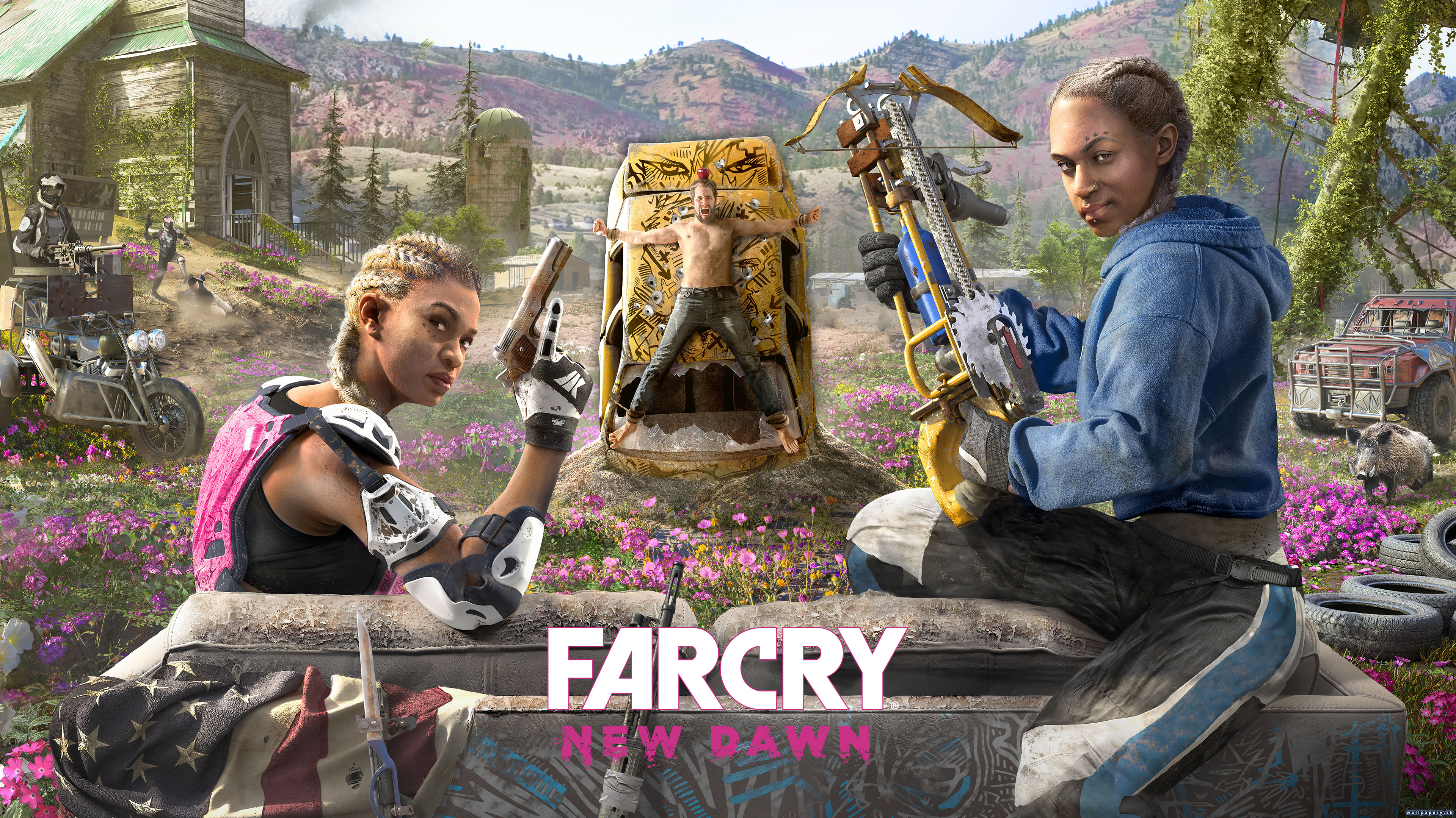 Far cry new dawn бабуля стрельба по мишеням