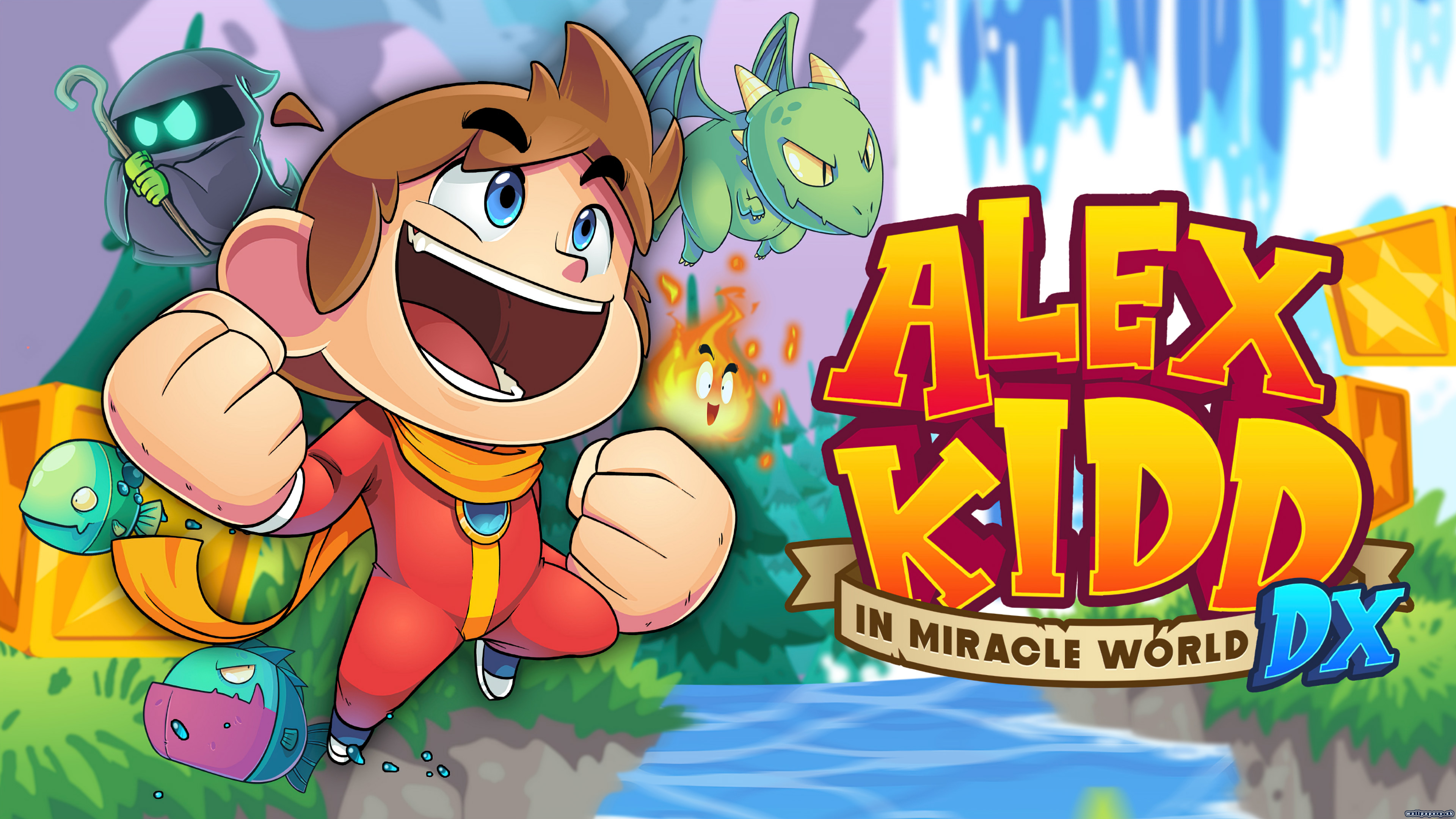 Alex Kidd in Miracle World DX - wallpaper 1