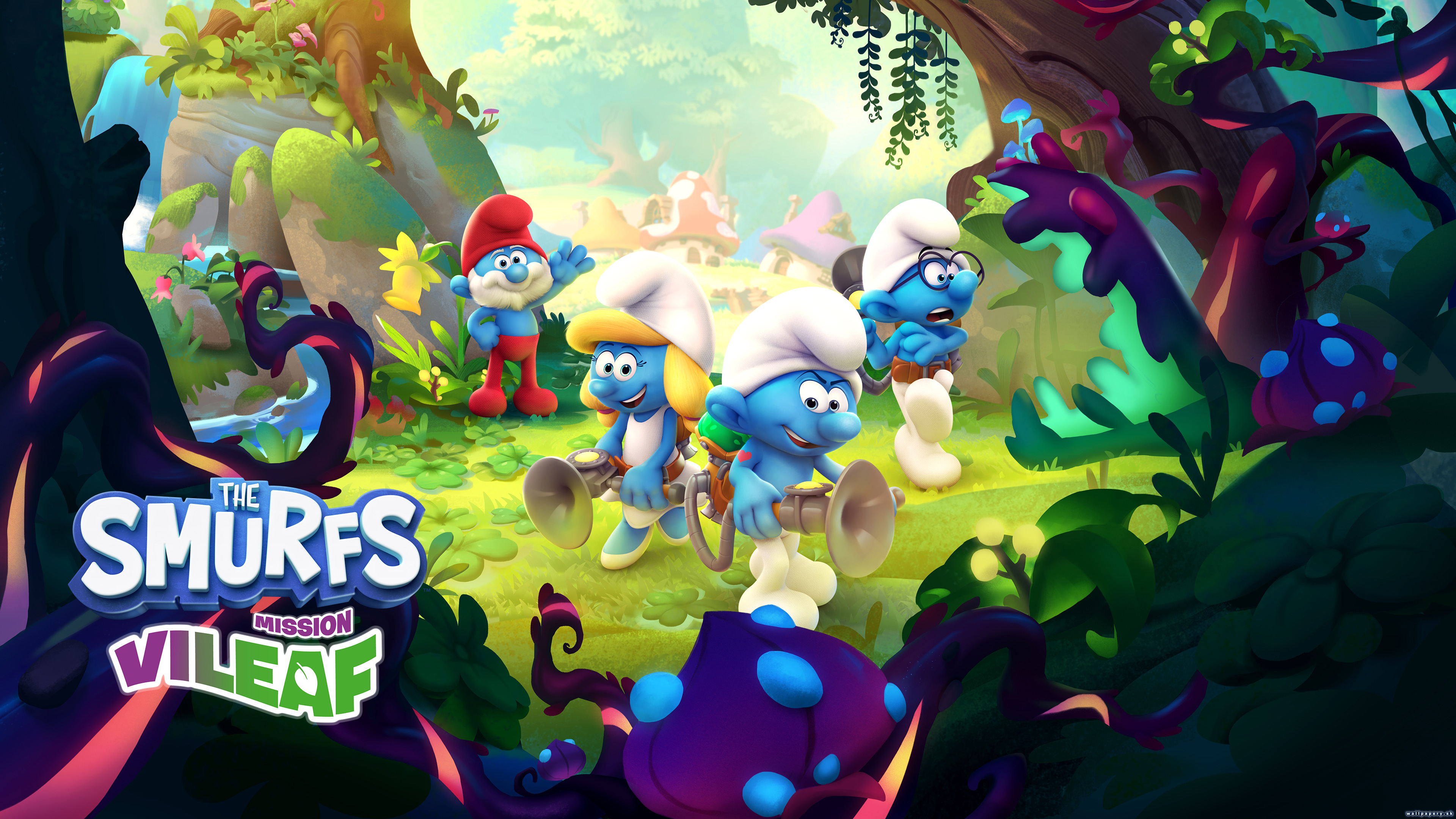 The Smurfs: Mission Vileaf - wallpaper 1