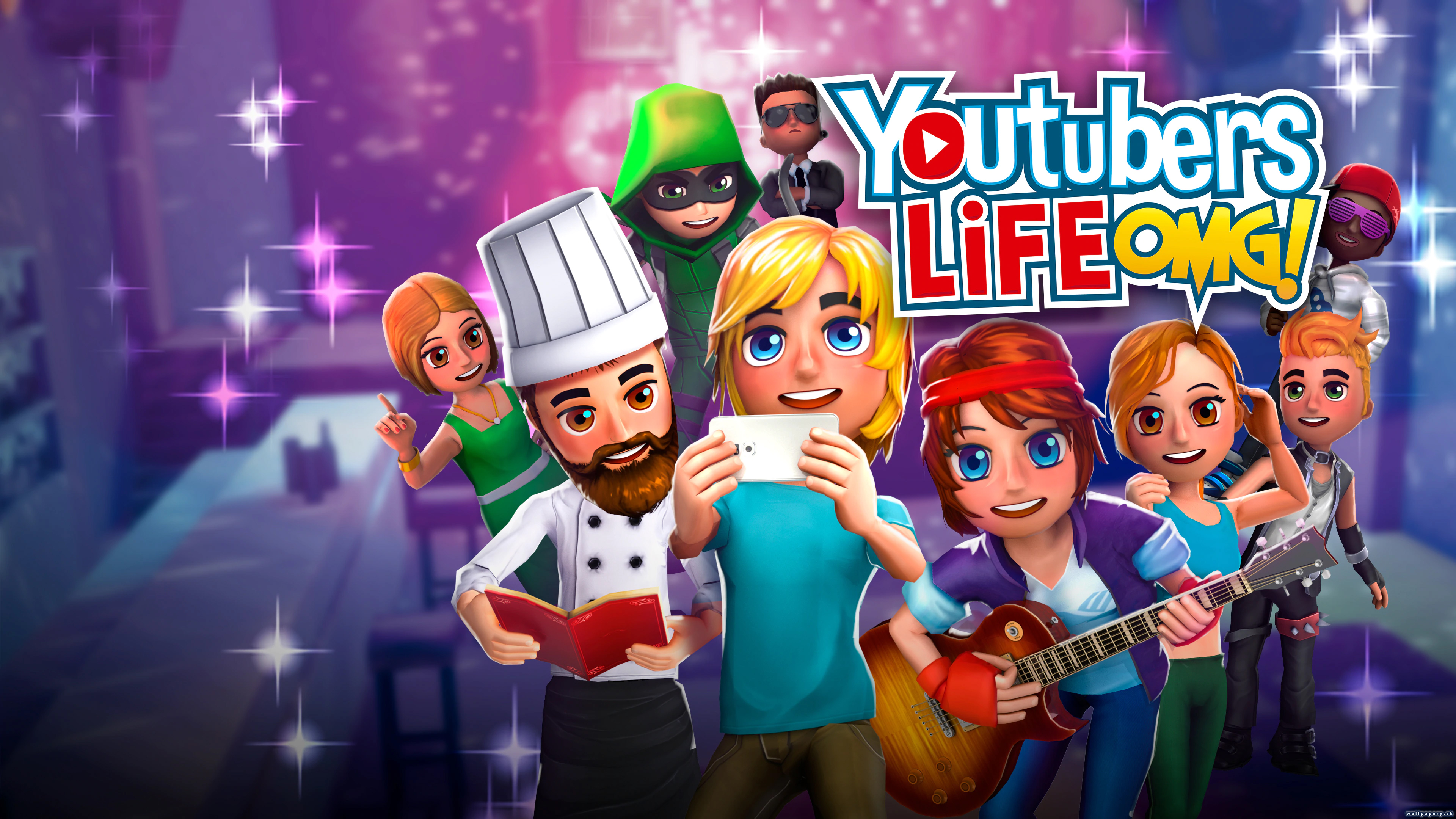 Youtubers Life - wallpaper 1