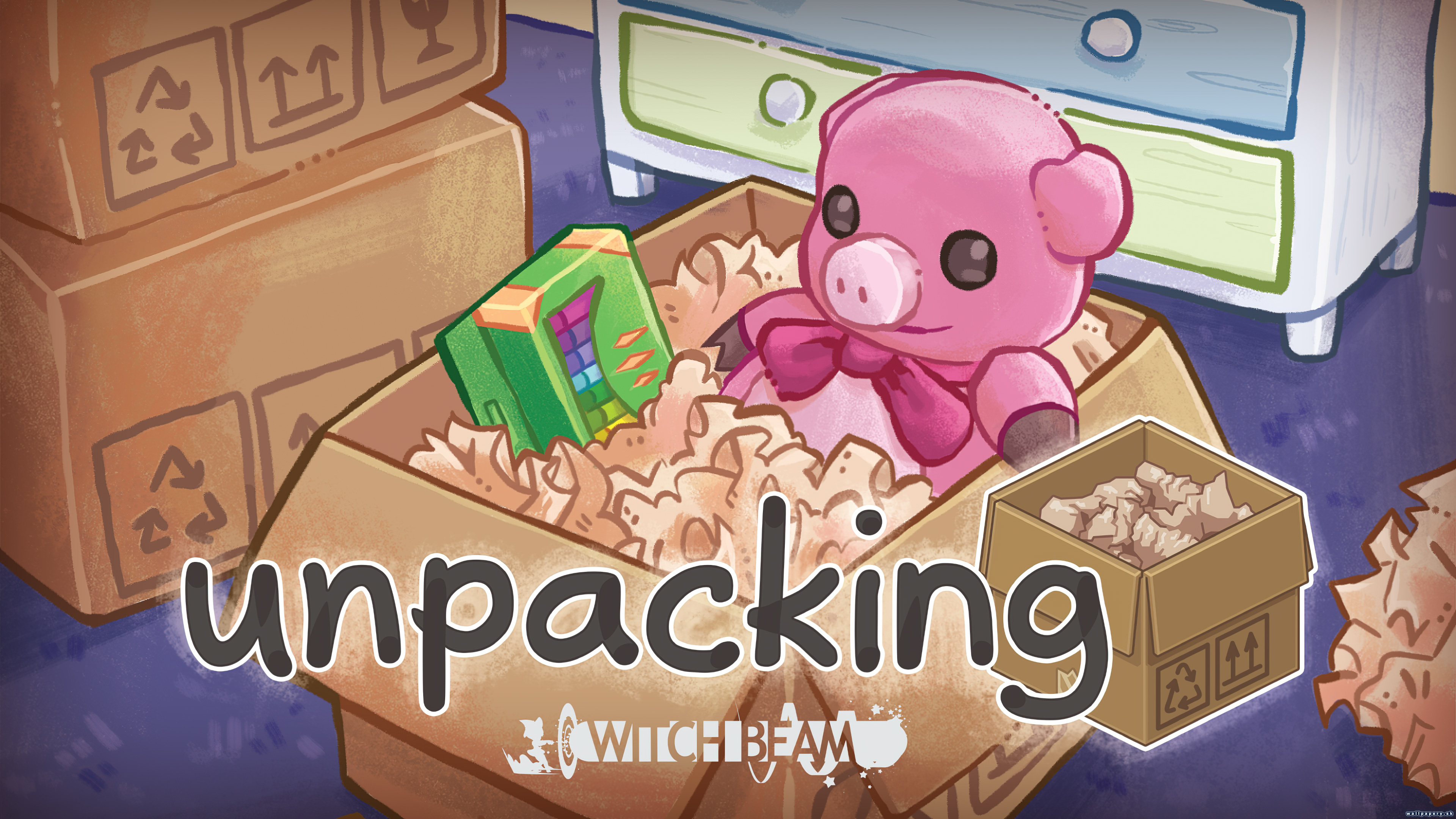 Unpacking - wallpaper 1