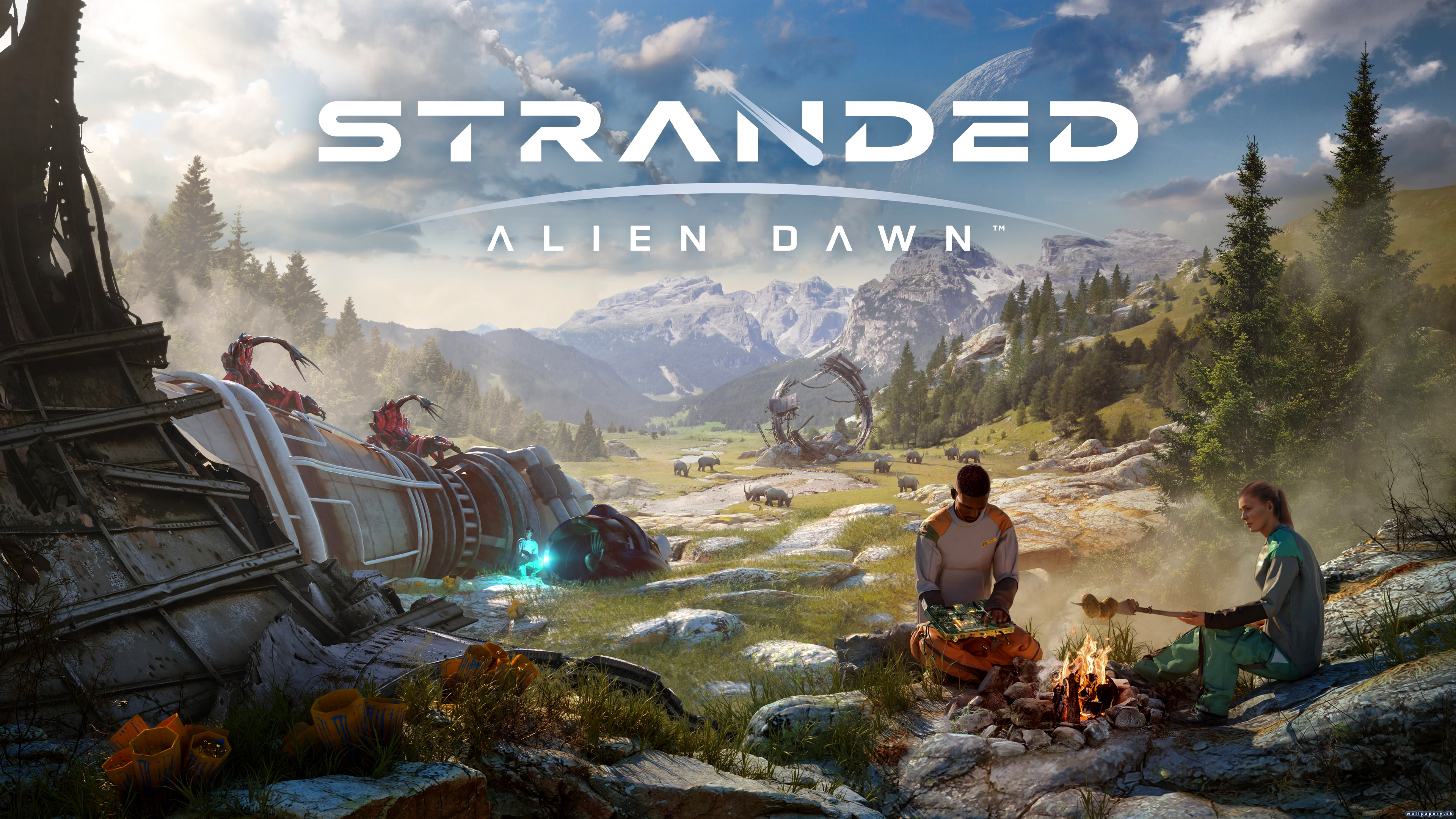 Stranded: Alien Dawn - wallpaper 1