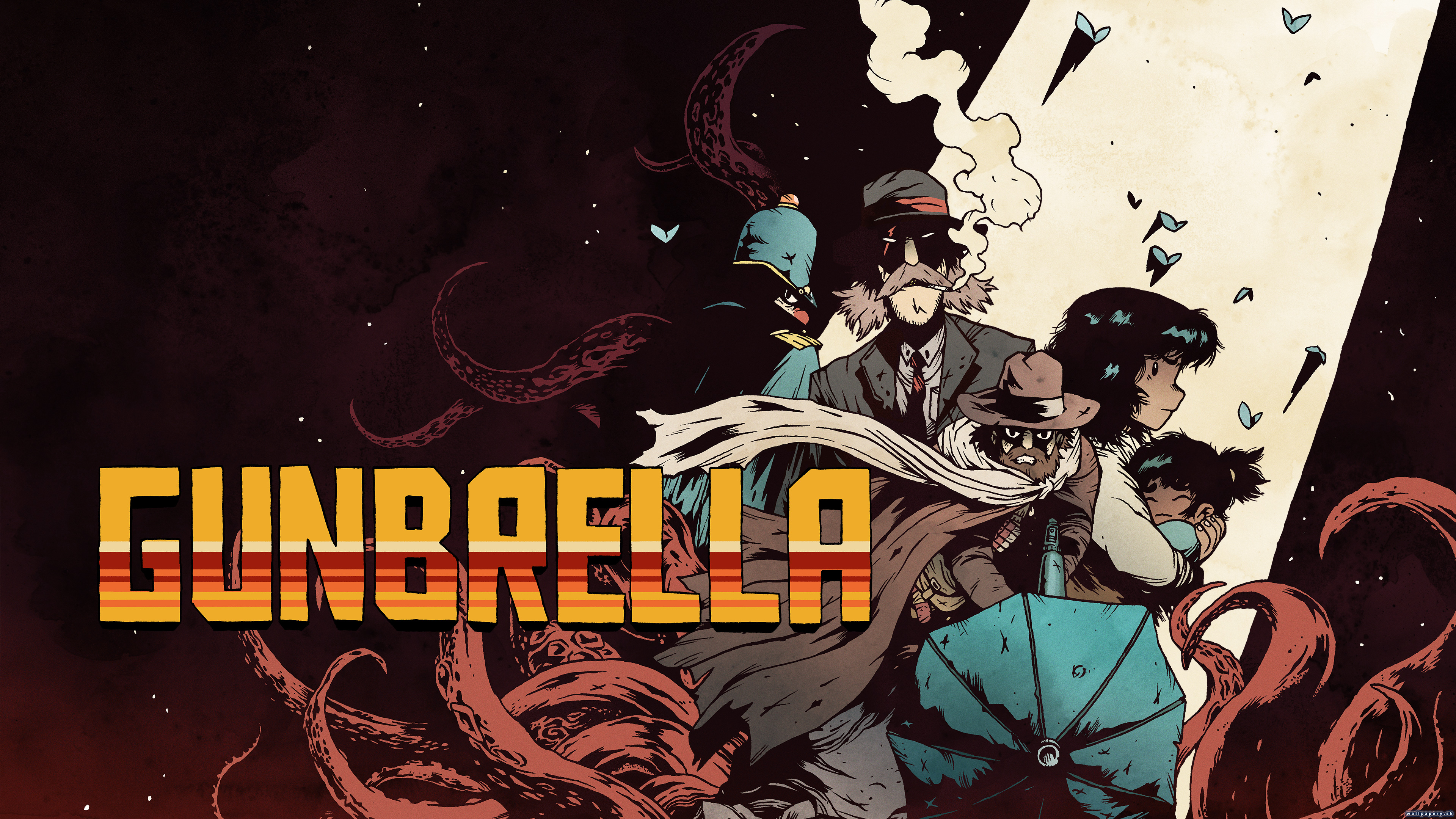 Gunbrella - wallpaper 1