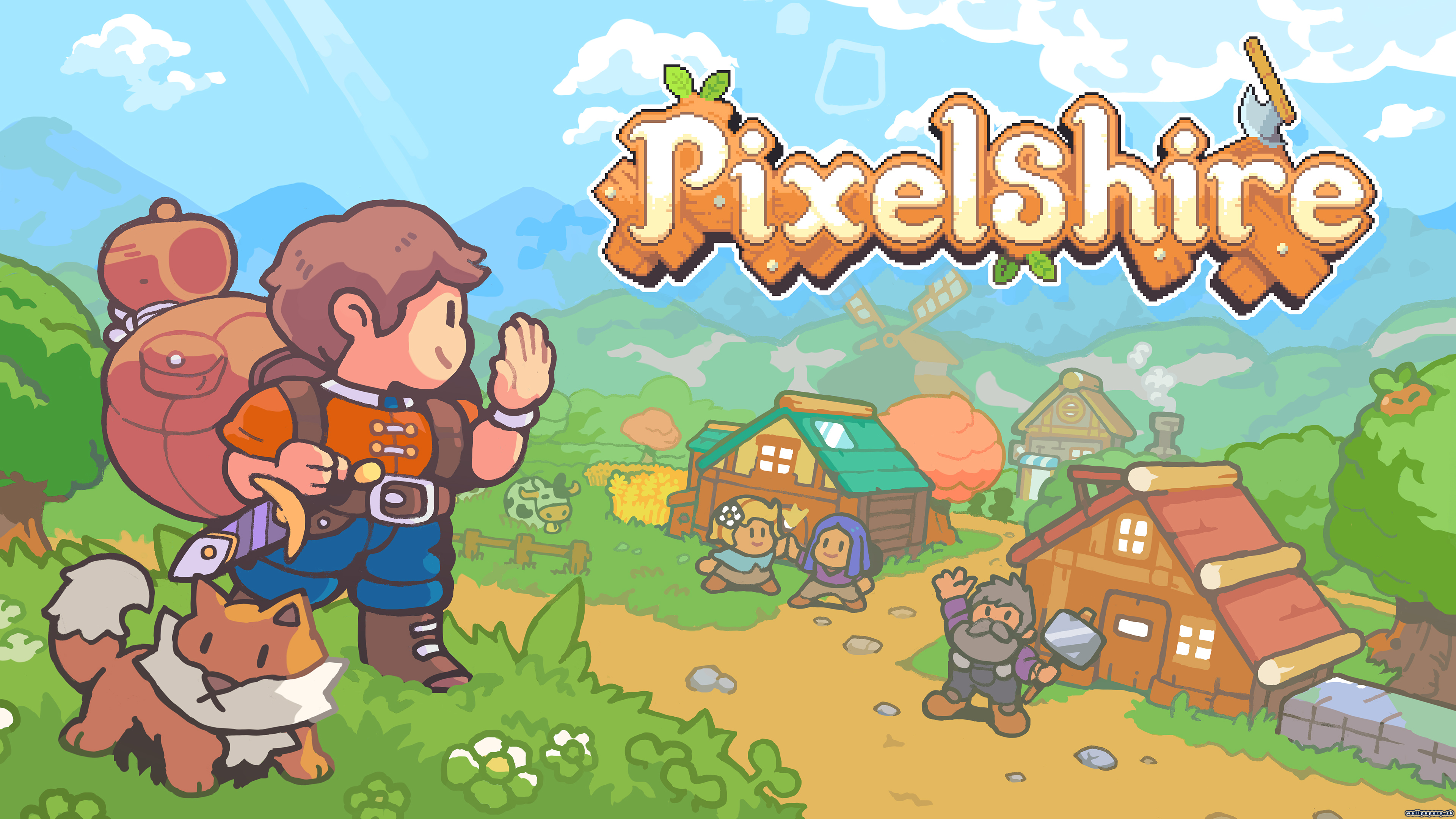 Pixelshire - wallpaper 1