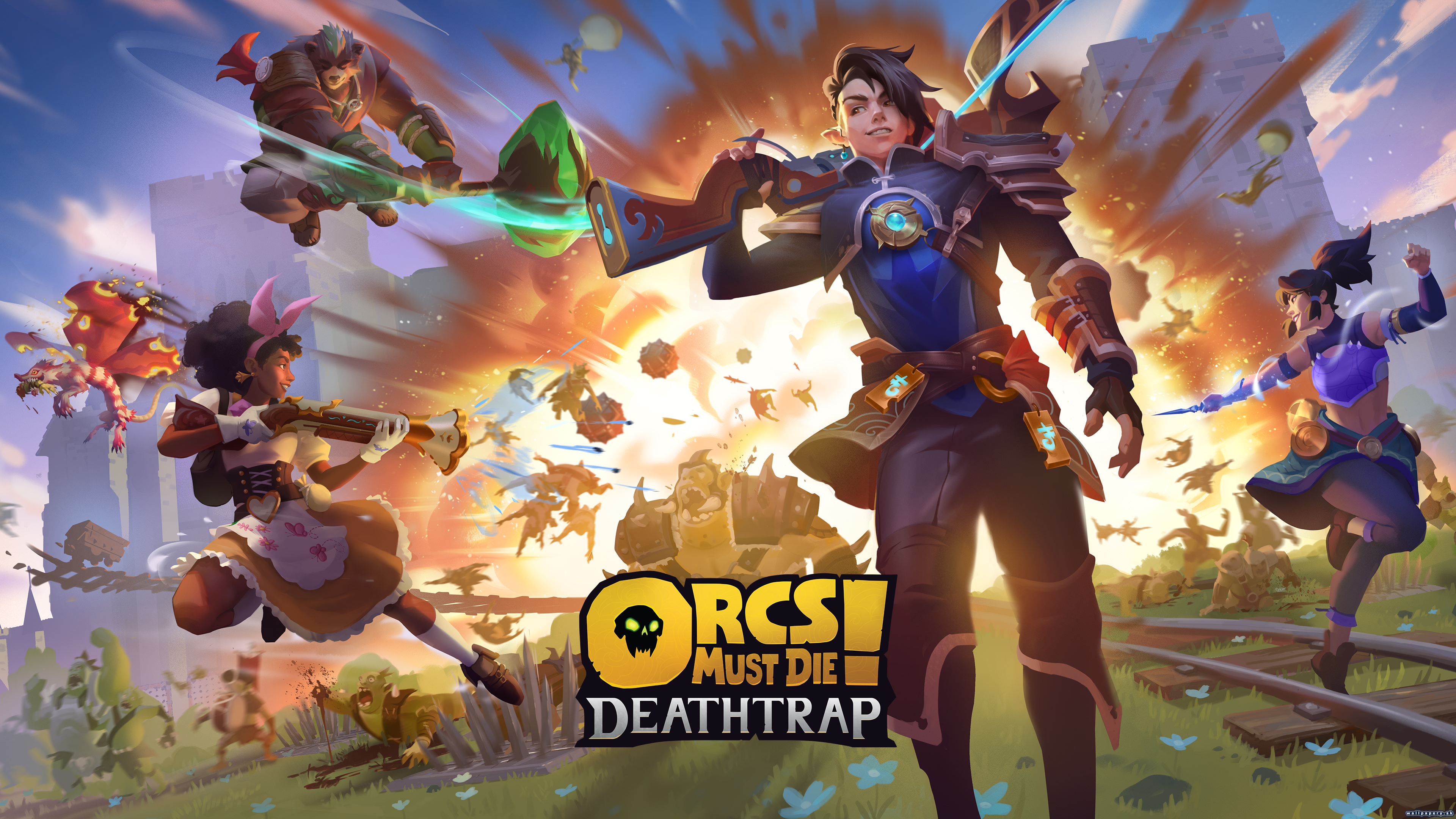 Orcs Must Die! Deathtrap - wallpaper 1