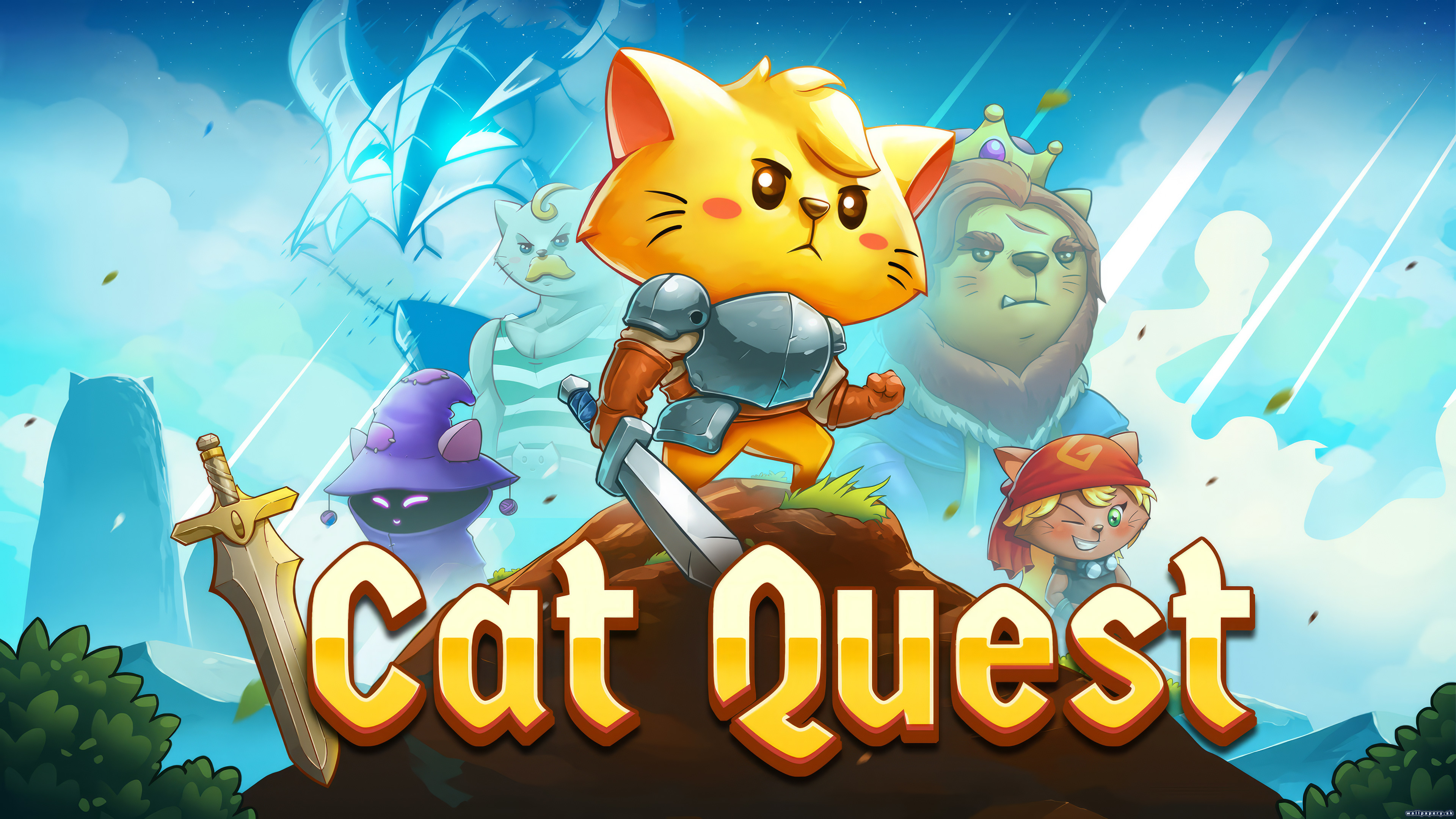 Cat Quest - wallpaper 1