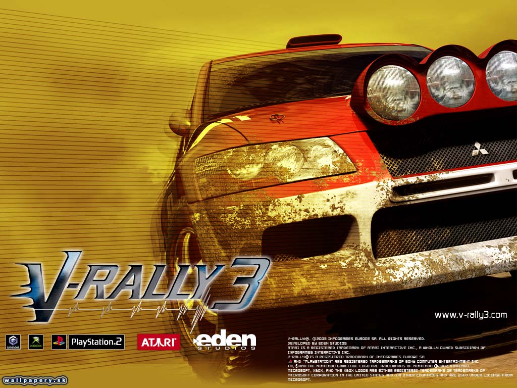 V-Rally 3 - wallpaper 1