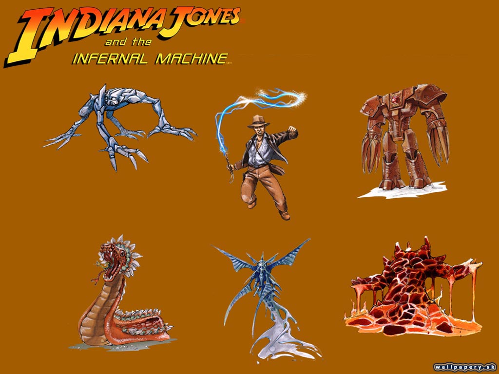 Indiana Jones 1: And the Infernal Machine - wallpaper 4