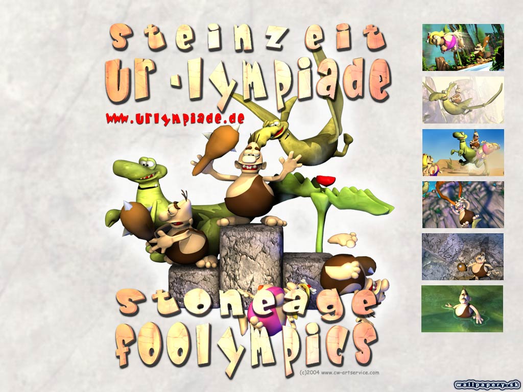 Stoneage Foolympics - wallpaper 8