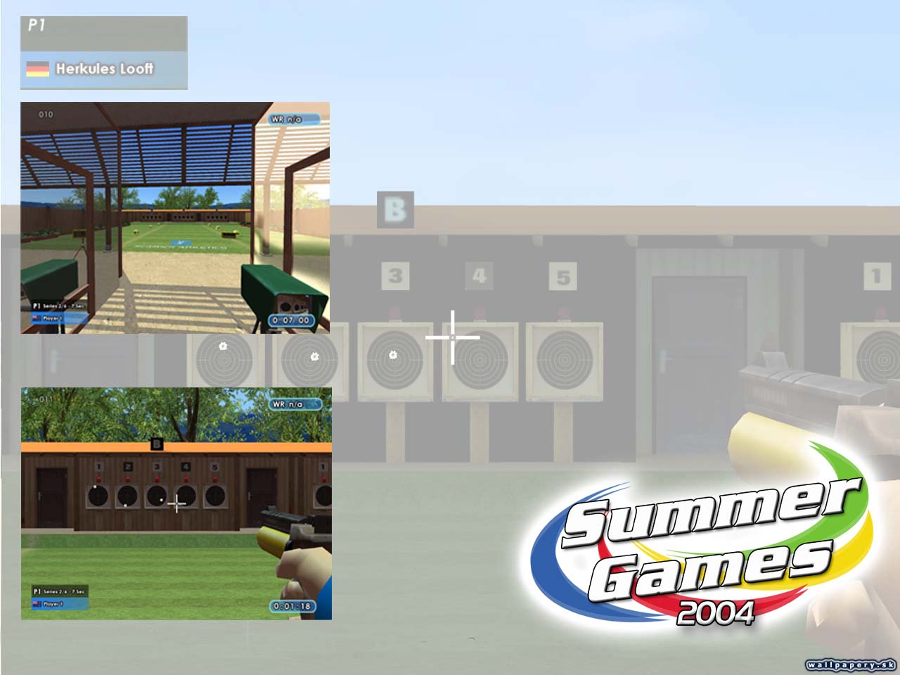 Summer Games 2004 - wallpaper 2