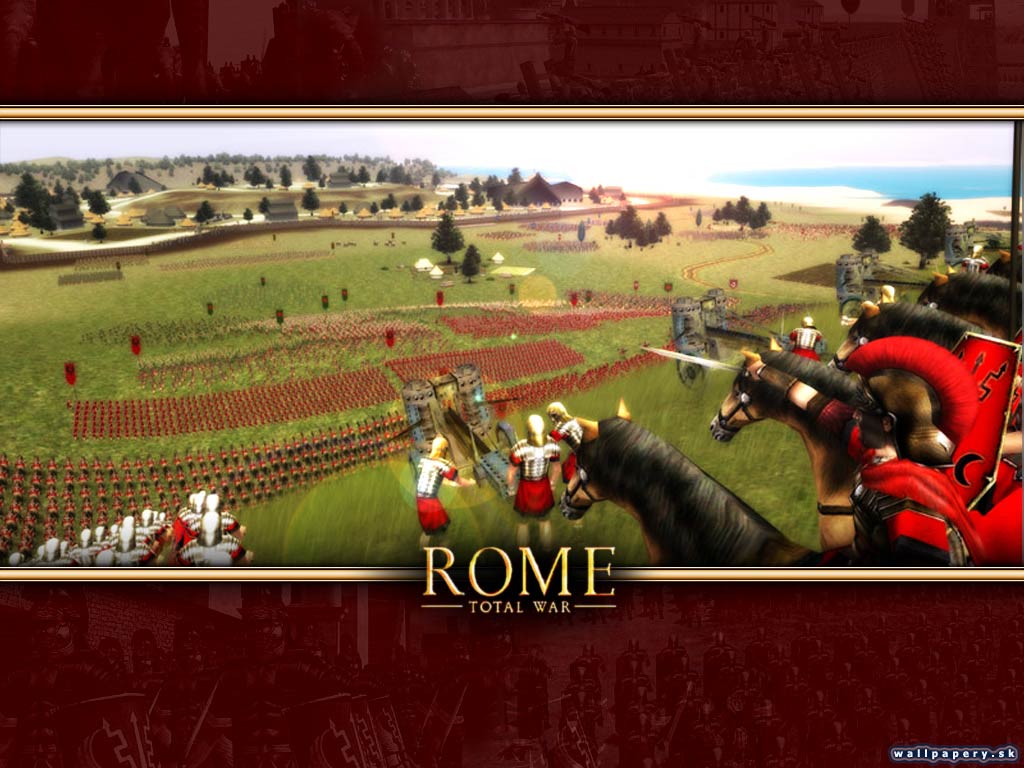 Стена щитов rome total war