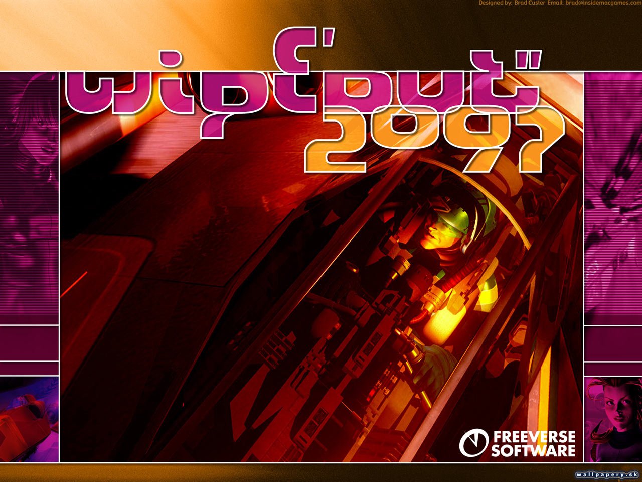 Wipeout 2097 - wallpaper 1