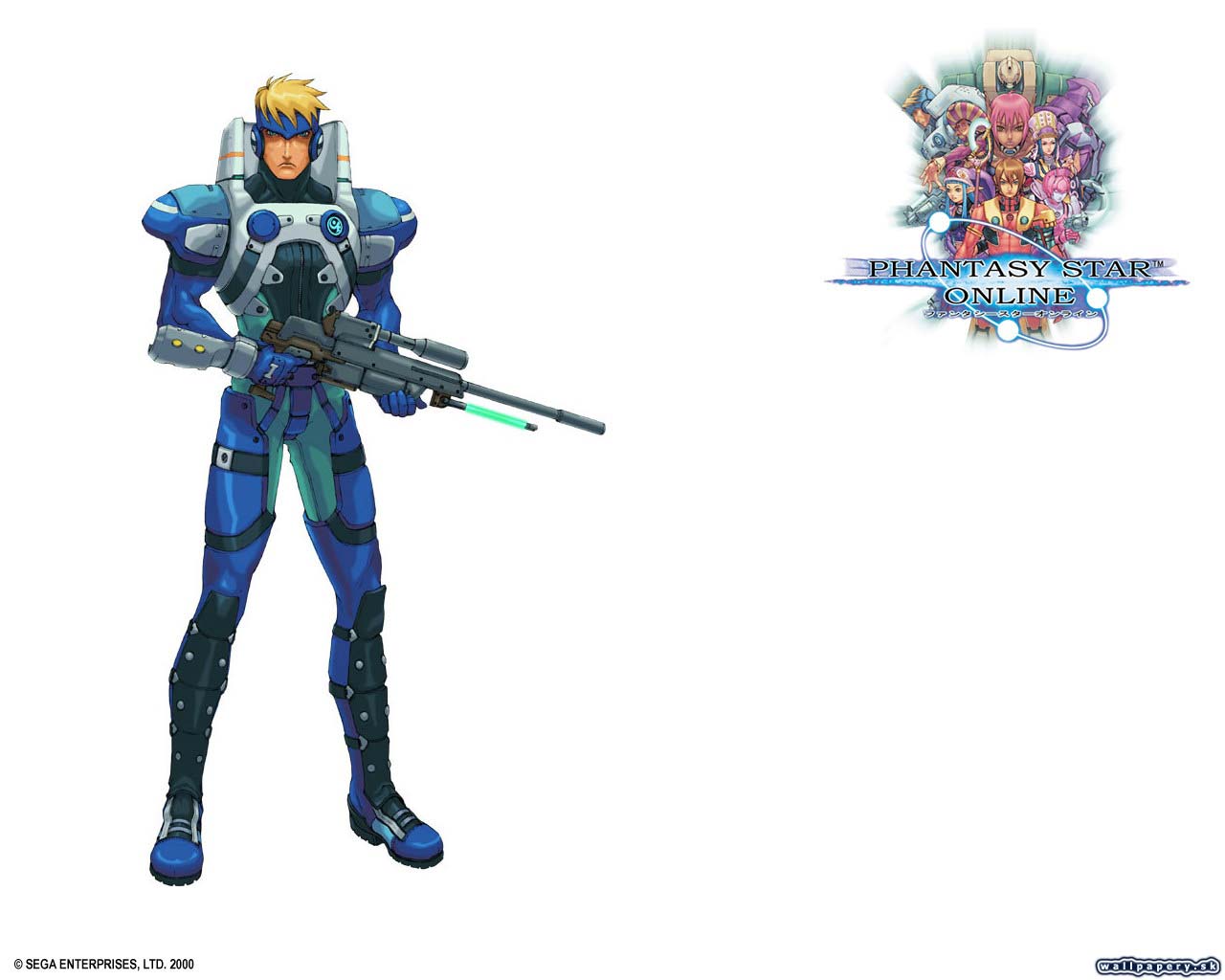 Phantasy Star Online - wallpaper 17